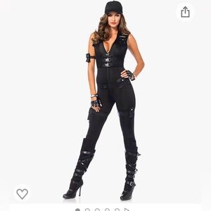 Leg Avenue Deluxe Swat Commander Women’s Halloween Costume Small $90 NEW
